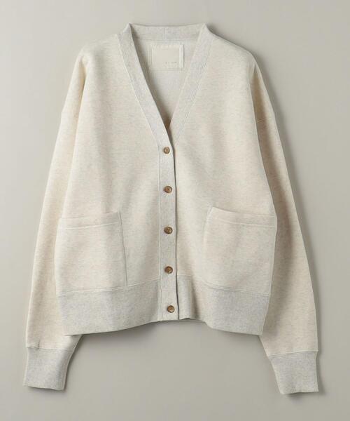v::room(ヴィルーム)の「<V::room(ブイ ルーム)>CO/L Vネック カーディガン WOMENS(カーディガン/ボレロ・レディース・ダークグレー/ナチュラル・FREE)」の1枚目の写真