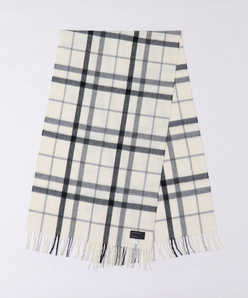 NOLLEY’S Sophi（ノーリーズソフィ）の「【BEGG＆CO/ベグアンドコー】≪別注≫チェックストール（ストール/ショール・レディース・ホワイト系その他2/パープル系その他2/ブルー系その他2・FREE）」の18枚目の写真