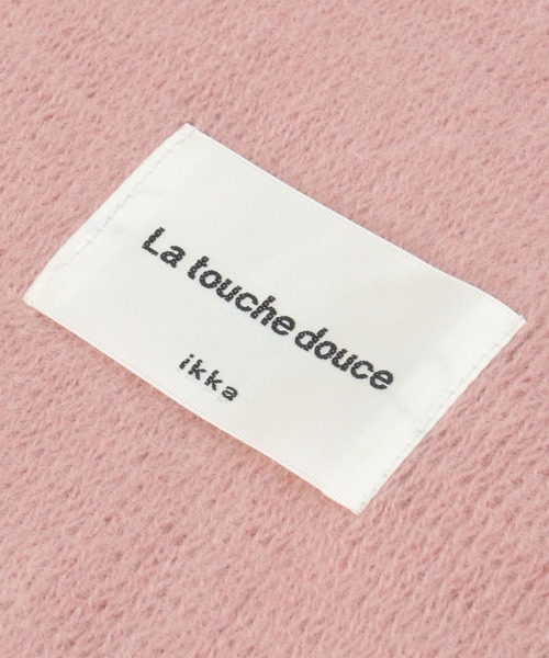 ikka（イッカ）の「ラッセル起毛無地マフラー（マフラー・レディース・オフホワイト/グレー/ブルー/ピンク・FREE）」の7枚目の写真