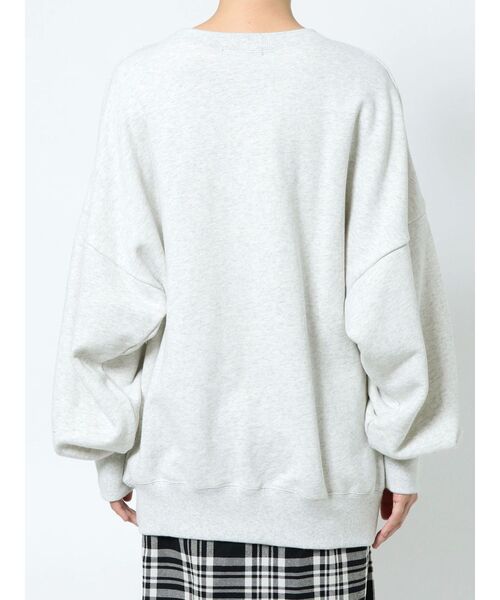 EMODA（エモダ）の「エンブレムモチーフスウェット（スウェット・レディース・ホワイト/ブラック/グレー/ブルー・FREE）」の20枚目の写真