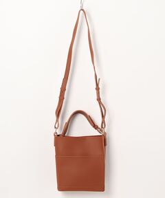 [即発] Maison Kitsune Drawstring バケットIW05152WW0053 Maison Kitsune Lether Cotton Drawstring Bucket