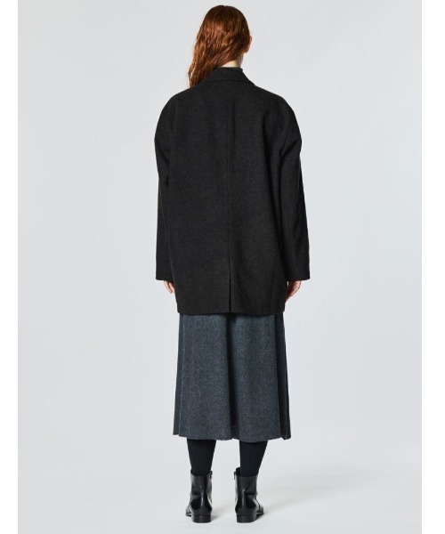 【新品24AW】mizuiro ind ウールワイドテーラードジャケット/コート 楽天市場】【sold out】mizuiro ind（ミズイロインド）ウール