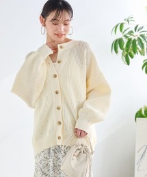 メッシュクルーカーデ 183878
