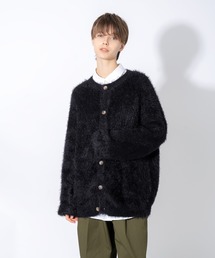 FEATHER YARN CARDIGAN / フェザーヤーンカーディガン