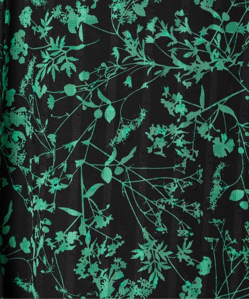 INED CLARO（イネドクラロ）の「フラワープリントマーメイドフレアスカート（スカート・レディース・ブラック/オフホワイト・フリー）」の9枚目の写真