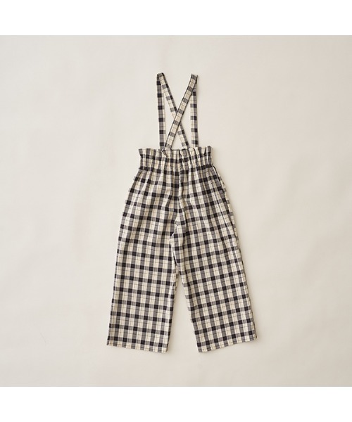 Lycee mine（リセマイン）の「取り外せるサスペンダー付きパンツ（スウェットパンツ・キッズ・ブラック/ライトカーキ/アイボリー/ピンク系その他/ライトベージュ・100cm/110cm/120cm/130cm/140cm/150cm）」の10枚目の写真