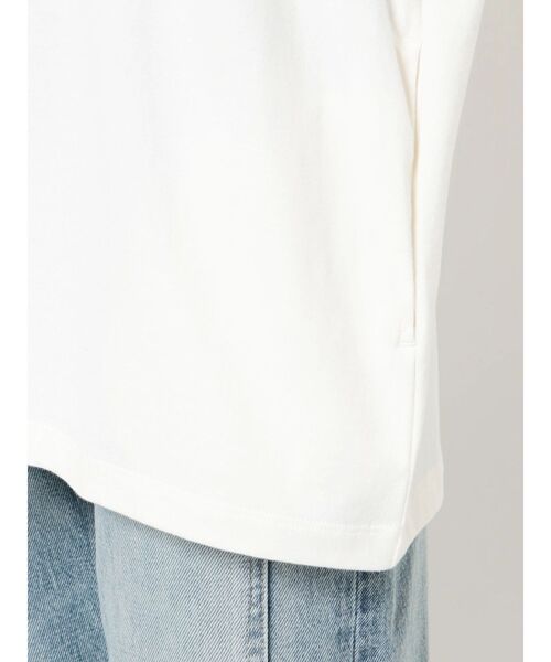 GYDA（ジェイダ）の「STEMY EXPOSE VネックTシャツ（Tシャツ/カットソー・レディース・チャコールグレー/オフホワイト/ピンク・FREE）」の22枚目の写真