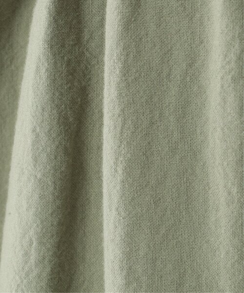 ikka（イッカ）の「【親子コーデ】前開き2wayワンピース（120~160cm）（シャツワンピース・キッズ・チャコールグレー/グリーン・120/130/140/150/160）」の5枚目の写真