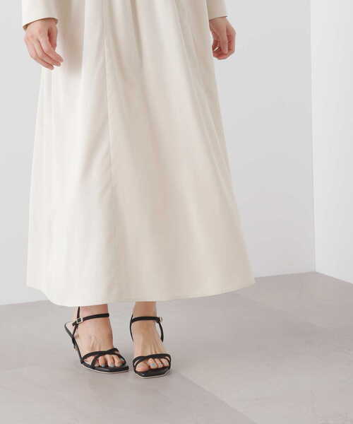 N.（N. Natural Beauty Basic）（エヌエヌナチュラルビューティーベーシック）の「◆ビスチェ切替シャツワンピース（シャツワンピース・レディース・オフホワイト/カーキ/ブルー・MEDIUM）」の10枚目の写真