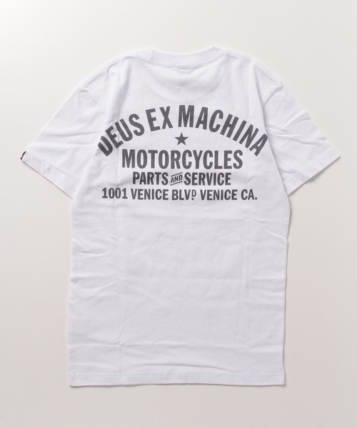 DEUS EX MACHINA(デウスエクスマキナ)の「VENICE ADDRESS(Tシャツ/カットソー・メンズ・ブラック/ホワイト・SMALL/MEDIUM/LARGE/X-LARGE/X-SMALL)」の6枚目の写真