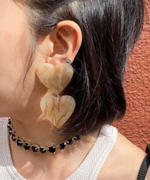 Casselini(キャセリーニ)ハートアクリルピアス