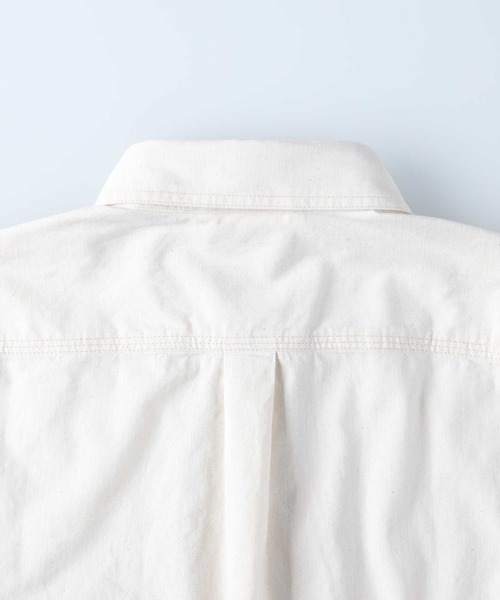 Salt&Pepper（ソルトアンドペッパー）の「【Salt&Pepper】ワークシャツ（シャツ/ブラウス・メンズ・オフホワイト・S/L/XL/M）」の4枚目の写真
