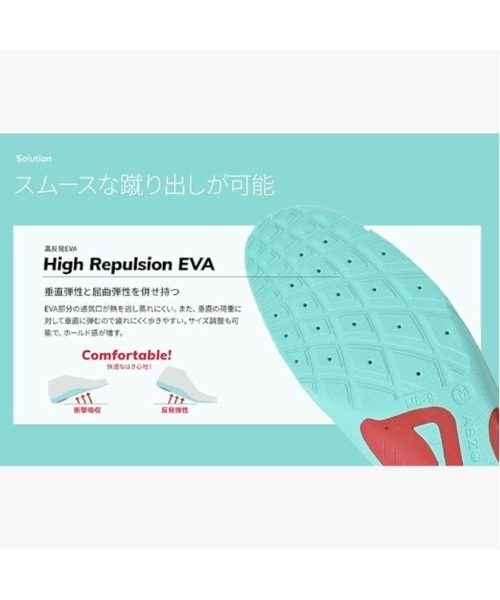 サポーティブリバウンドインソール（インソール/シューズクッション