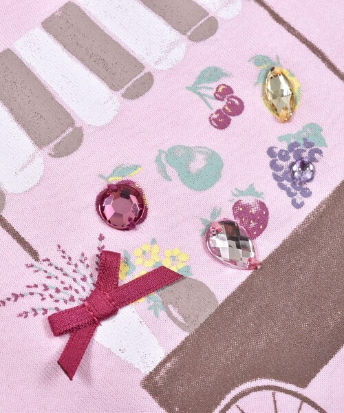 BeBe(ベベ)の「フルーツショップTシャツ(100~150cm)(Tシャツ/カットソー・キッズ・グリーン/ピンク・100/120/140/130/110/150)」の21枚目の写真