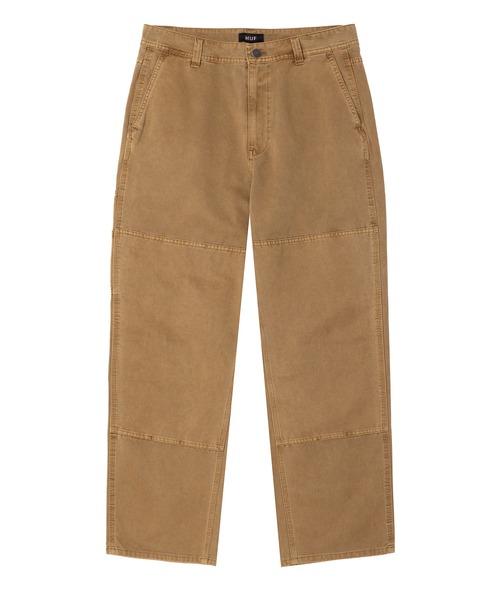HUF(ハフ)の「BELDEN DOUBLE KNEE PANT / HUF ダブルニーパンツ(その他パンツ・メンズ・ブラック/ブラウン系その他・28inch/32inch/36inch/30inch/34inch)」の2枚目の写真