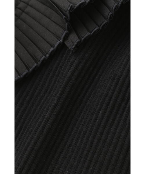 JILL STUART（ジルスチュアート）の「◆プリーツラッフルトップ（Tシャツ/カットソー・レディース・パープル/ホワイト/ブラック・FREE）」の19枚目の写真