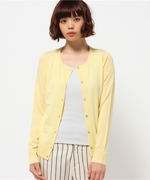 NATURAL BEAUTY BASIC | ラウンドネックカーディガン(カーディガン/ボレロ)