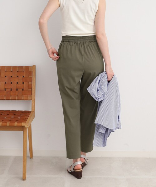 DRESKIP（ドレスキップ）の「◆【接触冷感/ストレッチ】オンにもオフにも 大人きれいなイージーテーパ－ドパンツ（その他パンツ・レディース・ライトブルー/ブラック/カーキ/ベージュ・02/03/04）」の17枚目の写真