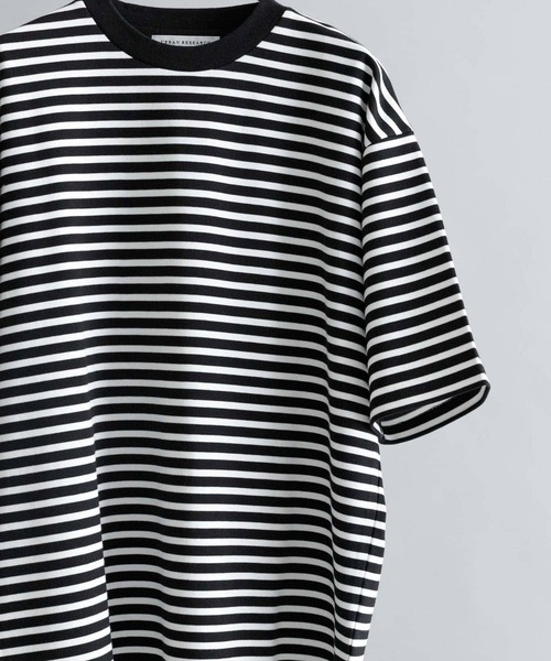 URBAN RESEARCH（アーバンリサーチ）の「『XLサイズあり』ストレッチボーダーTシャツ（Tシャツ/カットソー・メンズ・ブラック系その他/グレー系その他/ブルー系その他・MEDIUM/LARGE/X-LARGE）」の20枚目の写真