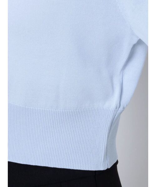 MERCURYDUO（マーキュリーデュオ）の「ビジューボタン付きクルーネックカーディガン（カーディガン/ボレロ・レディース・ベージュ/ライトブルー/ブラック/イエロー/ピンク/オフホワイト・FREE）」の15枚目の写真