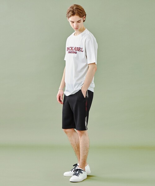 BLACK LABEL CRESTBRIDGE（ブラックレーベル・クレストブリッジ）の「【WEB限定】サイドクレストブリッジチェックショートパンツ（その他パンツ・メンズ・ブラック・M/XL/S/L）」の2枚目の写真