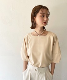 CLEIO | 【CLEIO】ランタンスリーブプルオーバー(Tシャツ/カットソー)