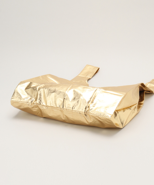 U by SPICK&SPAN（ユーバイスピックアンドスパン）の「【BAGGU/バグゥ】 Standard BAGGU Metallic（ショルダーバッグ・レディース・シルバー/ゴールド・FREE）」の13枚目の写真