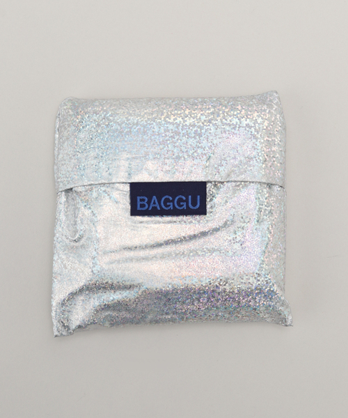 U by SPICK&SPAN（ユーバイスピックアンドスパン）の「【BAGGU/バグゥ】 Standard BAGGU Metallic（ショルダーバッグ・レディース・シルバー/ゴールド・FREE）」の8枚目の写真