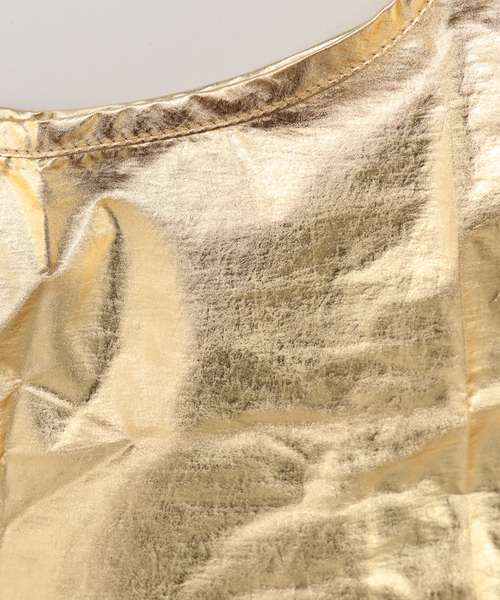 U by SPICK&SPAN（ユーバイスピックアンドスパン）の「【BAGGU/バグゥ】 Standard BAGGU Metallic（ショルダーバッグ・レディース・シルバー/ゴールド・FREE）」の5枚目の写真