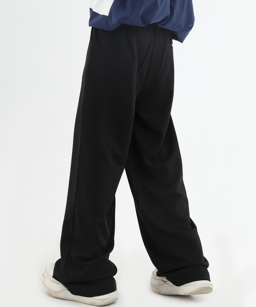 A‘gem 9（エージェムナイン）の「A'GEM/9 × .kom『INSstudios/インスステュディオス』ワイドスラックス（スラックス・メンズ・ブラック/グレー・M）」の8枚目の写真