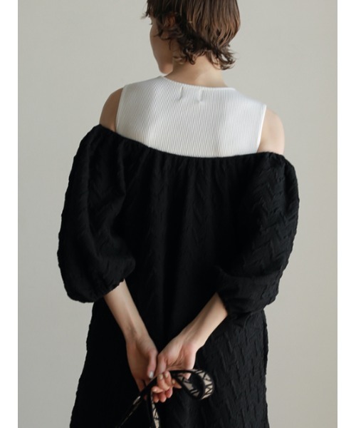 AMAIL（アマイル）の「Back slit pat cloth（タンクトップ・レディース・レッド/ホワイト/ブラック/ブルー・FREE）」の10枚目の写真