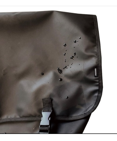 PACKING（パッキング）の「PACKING/パッキング　MESSENGER BAG メッセンジャーバッグ PA-008（ショルダーバッグ・メンズ・ブラック/ブラック系その他・FREE）」の10枚目の写真