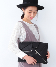 Ray BEAMS | Casselini / ライダース クラッチ(クラッチバッグ)