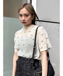 EMODA | シアーロゴトップ(Tシャツ/カットソー)