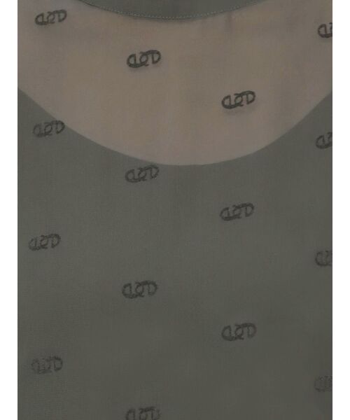 EMODA（エモダ）の「シアーロゴトップ（Tシャツ/カットソー・レディース・グレー/ブラック/アイボリー・FREE）」の20枚目の写真