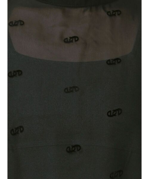 EMODA（エモダ）の「シアーロゴトップ（Tシャツ/カットソー・レディース・グレー/ブラック/アイボリー・FREE）」の21枚目の写真