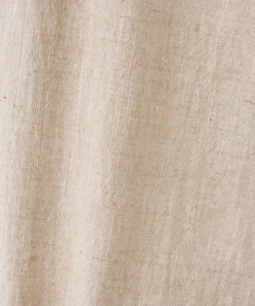 BEARDSLEY(ビアズリー)の「リネンベスト(ベスト・レディース・ベージュ/ブラック・FREE)」の19枚目の写真