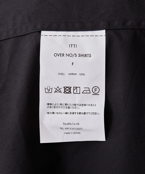 ITTI(イッチ)の「【ITTI × Lui's / イッチ×ルイス】Exclusive デザインノースリーブシャツ(シャツ/ブラウス・メンズ・ブラック/サックスブルー・FREE)」の12枚目の写真