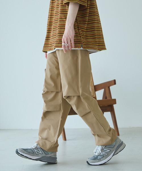 CLSSE(クラセ)の「ヘビーツイルミリタリーオーバーパンツ(その他パンツ・メンズ・ベージュ/ブラック/カーキ/アイボリー・S/M/L)」の18枚目の写真