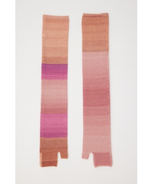 SLY（スライ）の「GRADATION ARM COVER グラデーション アームカバー セットアップ可能（アームカバー・レディース・ブラック系その他2/ピンク系その他・FREE）」の8枚目の写真