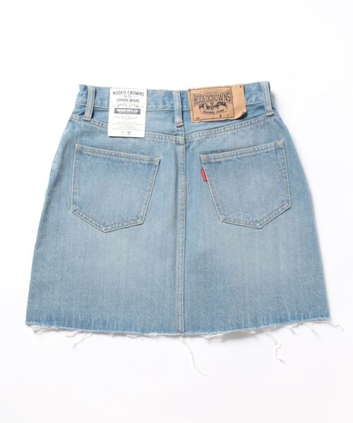 セール】V/L denim short skirt（デニムスカート）｜RODEO