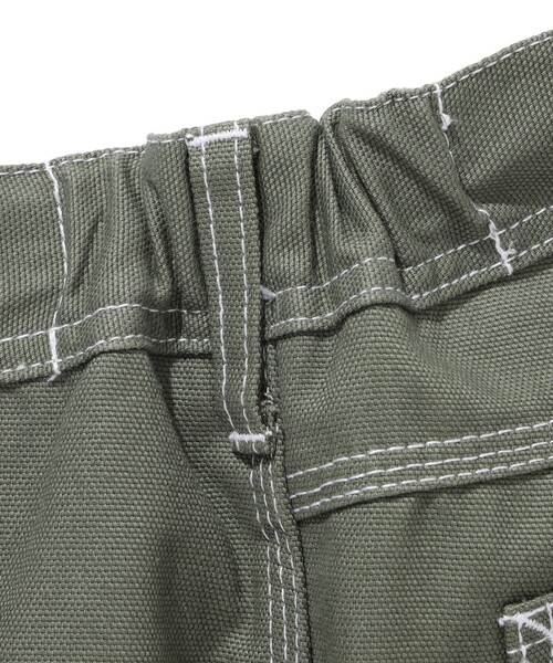 UNIVERSAL OVERALL（ユニバーサルオーバーオール）の「UNIVERSAL OVERALL × BEAMS / 別注 ダブルニー ペインターパンツ（その他パンツ・メンズ・ブラック/オリーブ・SMALL/MEDIUM/LARGE/X-LARGE）」の18枚目の写真