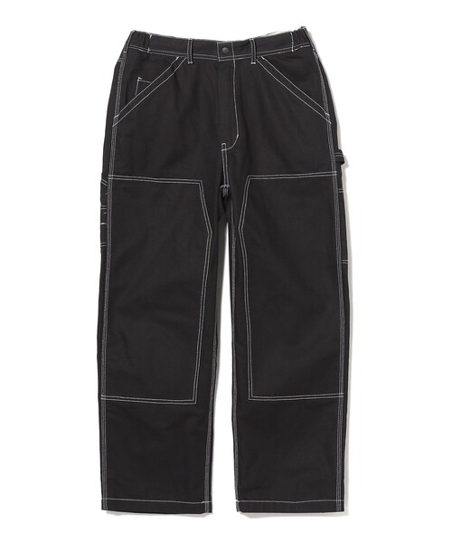 UNIVERSAL OVERALL（ユニバーサルオーバーオール）の「UNIVERSAL OVERALL × BEAMS / 別注 ダブルニー ペインターパンツ（その他パンツ・メンズ・ブラック/オリーブ・SMALL/MEDIUM/LARGE/X-LARGE）」の19枚目の写真