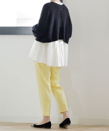 NANO universe（ナノユニバース）の「【WEB限定】【骨格ウェーブ】ストレッチテーパードパンツ（その他パンツ）」