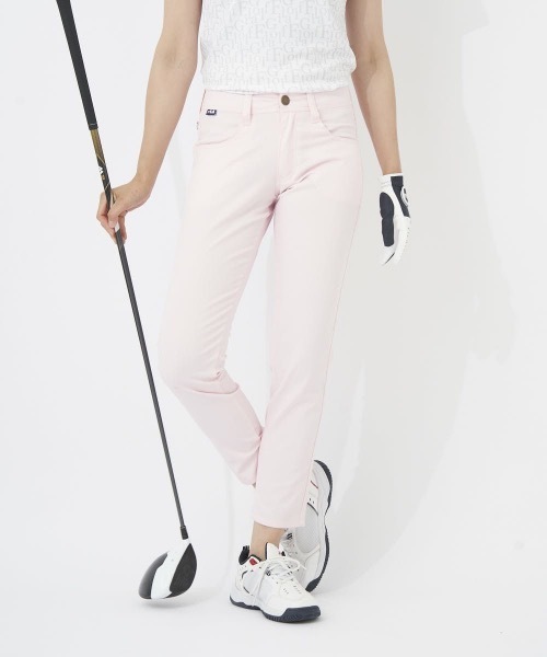 FILA GOLF(フィラゴルフ )の「【FILA GOLF:フィラゴルフ】レディースロングパンツ ゴルフ(その他パンツ・レディース・ブルー/ライトピンク/ホワイト/ネイビー/グレー・MEDIUM/LARGE/X-LARGE)」の5枚目の写真