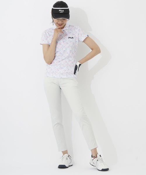 FILA GOLF(フィラゴルフ )の「【FILA GOLF:フィラゴルフ】レディースロングパンツ ゴルフ(その他パンツ・レディース・ブルー/ライトピンク/ホワイト/ネイビー/グレー・MEDIUM/LARGE/X-LARGE)」の14枚目の写真