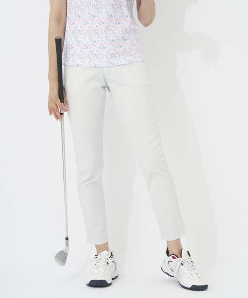 FILA GOLF(フィラゴルフ )の「【FILA GOLF:フィラゴルフ】レディースロングパンツ ゴルフ(その他パンツ・レディース・ブルー/ライトピンク/ホワイト/ネイビー/グレー・MEDIUM/LARGE/X-LARGE)」の16枚目の写真