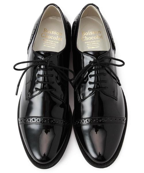 Boisson Chocolat（ボワソンショコラ）の「ボワソンショコラ/BBC　ストレートチップレースアップ30（その他シューズ・レディース・ブラック/ワイン/シルバー・22cm/23cm/22.5cm/23.5cm/24.5cm/24cm/25cm）」の4枚目の写真