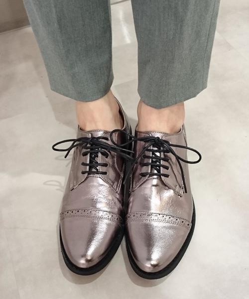 Boisson Chocolat（ボワソンショコラ）の「ボワソンショコラ/BBC　ストレートチップレースアップ30（その他シューズ・レディース・ブラック/ワイン/シルバー・22cm/23cm/22.5cm/23.5cm/24.5cm/24cm/25cm）」の22枚目の写真