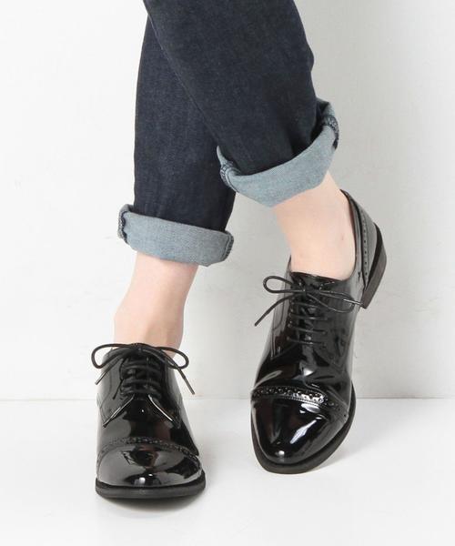 Boisson Chocolat（ボワソンショコラ）の「ボワソンショコラ/BBC　ストレートチップレースアップ30（その他シューズ・レディース・ブラック/ワイン/シルバー・22cm/23cm/22.5cm/23.5cm/24.5cm/24cm/25cm）」の12枚目の写真